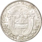 Panama, 1/2 Balboa 1953, KM 20