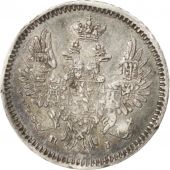 Russie, Nicolas Ier, 5 Kopeks 1855 SPB-HI, KM C163