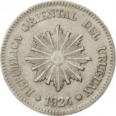 Uruguay, 2 Centesimos 1924, KM 20