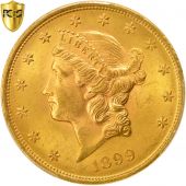 tats-Unis, 20 Dollars Liberty Head 1899-P, PCGS MS64, KM 74.3