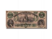Etats-Unis, Obsoltes, Louisiana, Citizen's Bank, 5 Dollars 18__