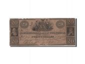 Etats-Unis, Obsoltes, South Carolina, Commercial Bank, 20 Dollars 7.10.1850