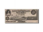 Etats-Unis, Obsoltes, Connecticut, Bank of New-England, 3 Dollars 18__