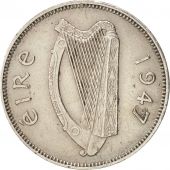 IRELAND REPUBLIC, 6 Pence, 1947, AU(50-53), Copper-nickel, KM:13a