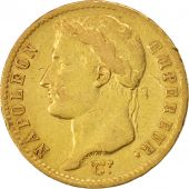 France, Napolon I, 20 Francs, 1810, Paris, TTB, Or, KM:695.1