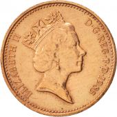 Great Britain, Elizabeth II, Penny, 1985, AU(50-53), Bronze, KM:935