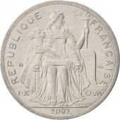French Polynesia, Franc, 2007, Paris, SUP, Aluminium, KM:11