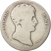 France, 5 Francs, 1804, Toulouse, VG(8-10), Silver, KM:660.8, Gadoury:579