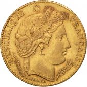 France,Crs,10 Francs,1899,Paris,AU(50-53),Gold,KM:830,Gadoury:1016