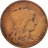 France, Dupuis, 10 Centimes, 1898, Paris, B+, Bronze, KM:843, Gadoury:277
