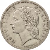 France, Lavrillier, 5 Francs, 1935, Paris, AU(50-53), Nickel, KM:888