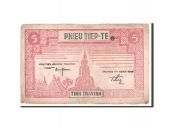 Vietnam, Phieu Tiep Te, 5 Dong 1949-1950, Tinh Travinh, Pick R10ba