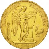 France, Gnie, 100 Francs, 1879, Paris, SUP, Or, KM:832, Gadoury:1137