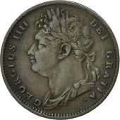 Grande-Bretagne, George IV, Farthing, 1825, TTB, Cuivre, KM:677