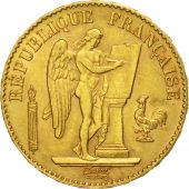 France, Gnie, 20 Francs, 1893, Paris, SUP, Or, KM:825, Gadoury:1063
