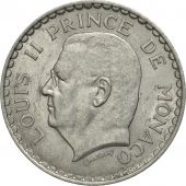 Monaco, Louis II, 5 Francs, 1945, AU(50-53), Aluminum, KM:122, Gadoury:MC135