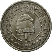 Colombia, 2-1/2 Centavos, 1881, Heaton,Birmingham,EF(40-45),Copper-nikel, KM 180