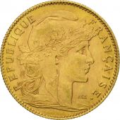 France, Marianne, 10 Francs, 1910, Paris, EF(40-45), Gold, KM:846, Gadoury:1017