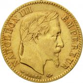 Coin, France, Napoleon III, Napolon III, 10 Francs, 1865, Paris, EF(40-45)