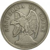 Chile, 20 Centavos, 1924, EF(40-45), Copper-nickel, KM:167.1