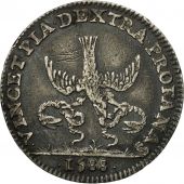 France, Jeton, Royal, Conseil du Roi, 1588, AU(55-58), Silver, Feuardent:cf 58