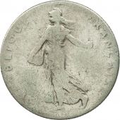 France, Semeuse, 50 Centimes, 1902, Paris, VG(8-10), Silver, KM:854