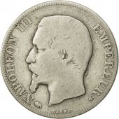 France, Napoleon III, 2 Francs, 1856, Lyon, TB, Argent, KM:780.3, Gad 523