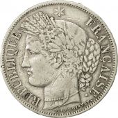 France, Crs, 5 Francs, 1849, Paris, VF(30-35), Silver, KM:761.1, Gadoury:719