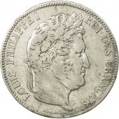France, Louis-Philippe, 5 Francs, 1838, Lyon, VF(30-35), Silver, KM:749.4