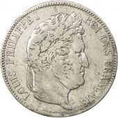 France, Louis-Philippe, 5 Francs, 1838, Lyon, TB+, Argent, KM:749.4, Gadoury:678