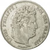 France, Louis-Philippe, 5 Francs, 1836, Lyon, TB, Argent, KM:749.4, Gadoury:678