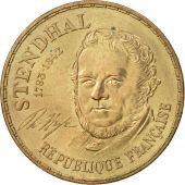 France, Stendhal, 10 Francs, 1983, AU(55-58), Nickel-Bronze, KM:953, Gadoury:817