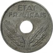 France, tat franais, 20 Centimes, 1944, Paris, TB+, Zinc, KM:900.2, Gad 322