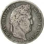 France, Louis-Philippe, 1/4 Franc, 1833, Paris, TTB, Argent, KM:740.1, Gad 355
