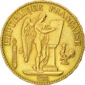 France, Gnie, 20 Francs, 1878, Paris, EF(40-45), Gold, KM:825, Gadoury:1063