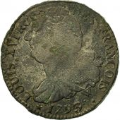 France, 2 Sols, 1793, Arras, B+, Bronze, Gadoury:25