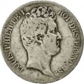 France, Louis-Philippe, 5 Francs, 1830, Lyon, B+, Argent, KM:735.4, Gadoury:676