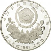KOREA-SOUTH, 5000 Won, 1987, MS(65-70), Silver, KM:61