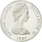 les Camans, Elizabeth II, Dollar, 1981, SUP+, Argent, KM:6