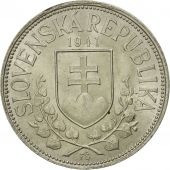 Slovakia, 20 Korun, 1941, AU(55-58), Silver, KM:7.1