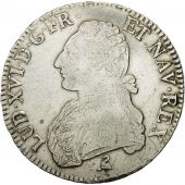 France, Louis XVI, cu aux branches dolivier, 1791, Paris, VF(30-35), KM 564.1