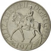 Great Britain, Elizabeth II, 25 New Pence, 1977, AU(50-53), Copper-nickel