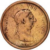 Great Britain, George III, Penny, 1806, VG(8-10), Copper, KM:663