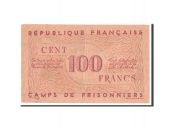Algrie, Camps de Prisonniers, 100 Francs 1943, Kolsky 397 (R3)