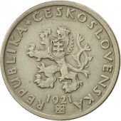 Czechoslovakia, 20 Haleru, 1921, AU(50-53), Copper-nickel, KM:1