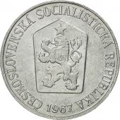 Czechoslovakia, 5 Haleru, 1967, AU(50-53), Aluminum, KM:53