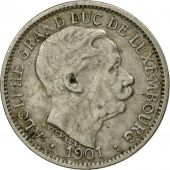 Luxembourg, Adolphe, 10 Centimes, 1901, AU(50-53), Copper-nickel, KM:25