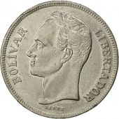 Venezuela, 5 Bolivares, 1977, TTB, Nickel, KM:53.1