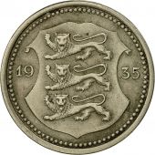 Estonia, 20 Senti, 1935, TTB, Nickel-Bronze, KM:17