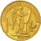 France, Gnie, 20 Francs, 1875, Paris, TTB+, Or, KM:825, Gadoury:1063